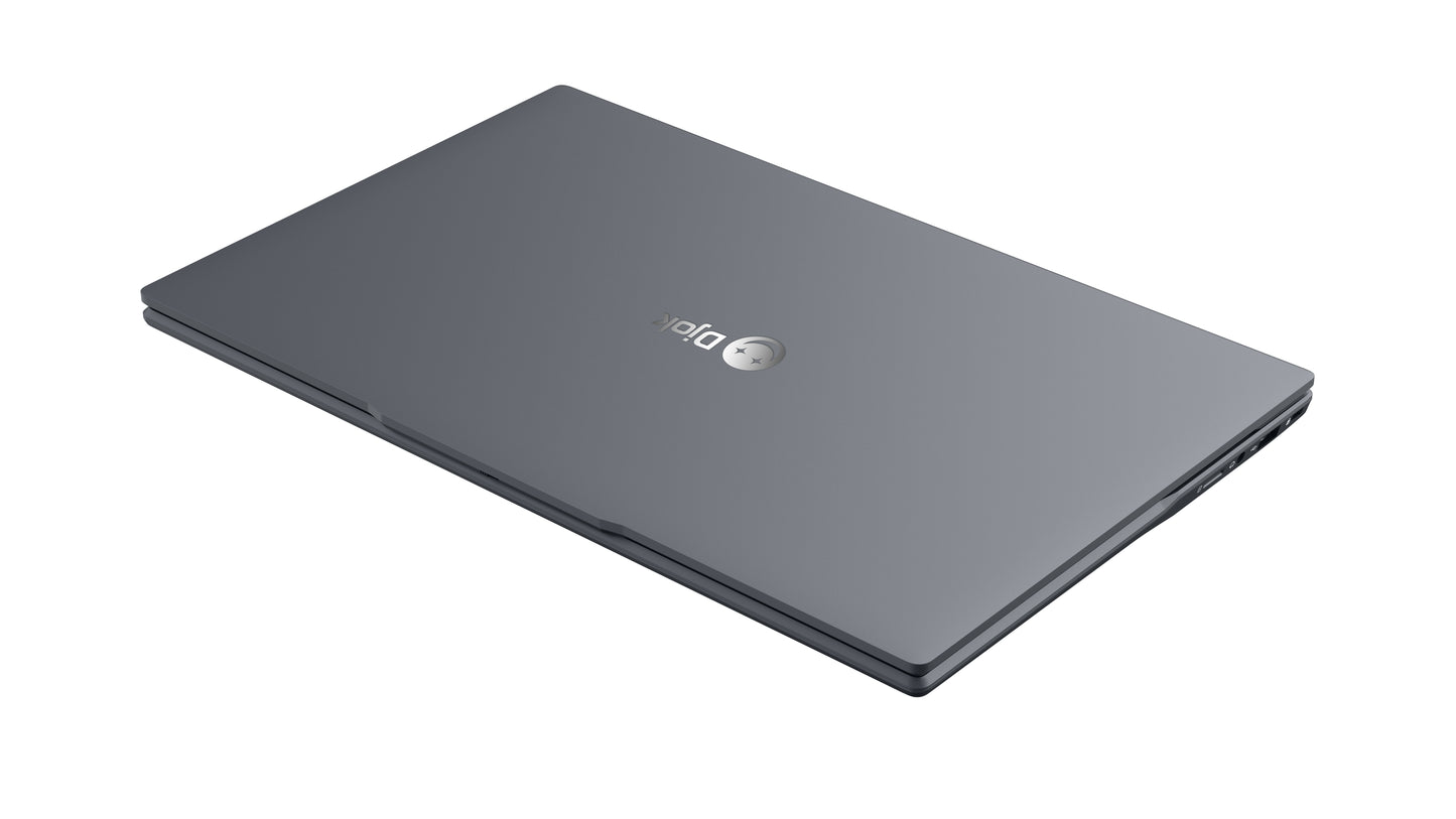 DJOK MF15NX – PC Portable 15.6" Full HD, Intel Celeron N5095, 8GB RAM, SSD 512GB, Windows 11, Déverrouillage Empreinte Digitale