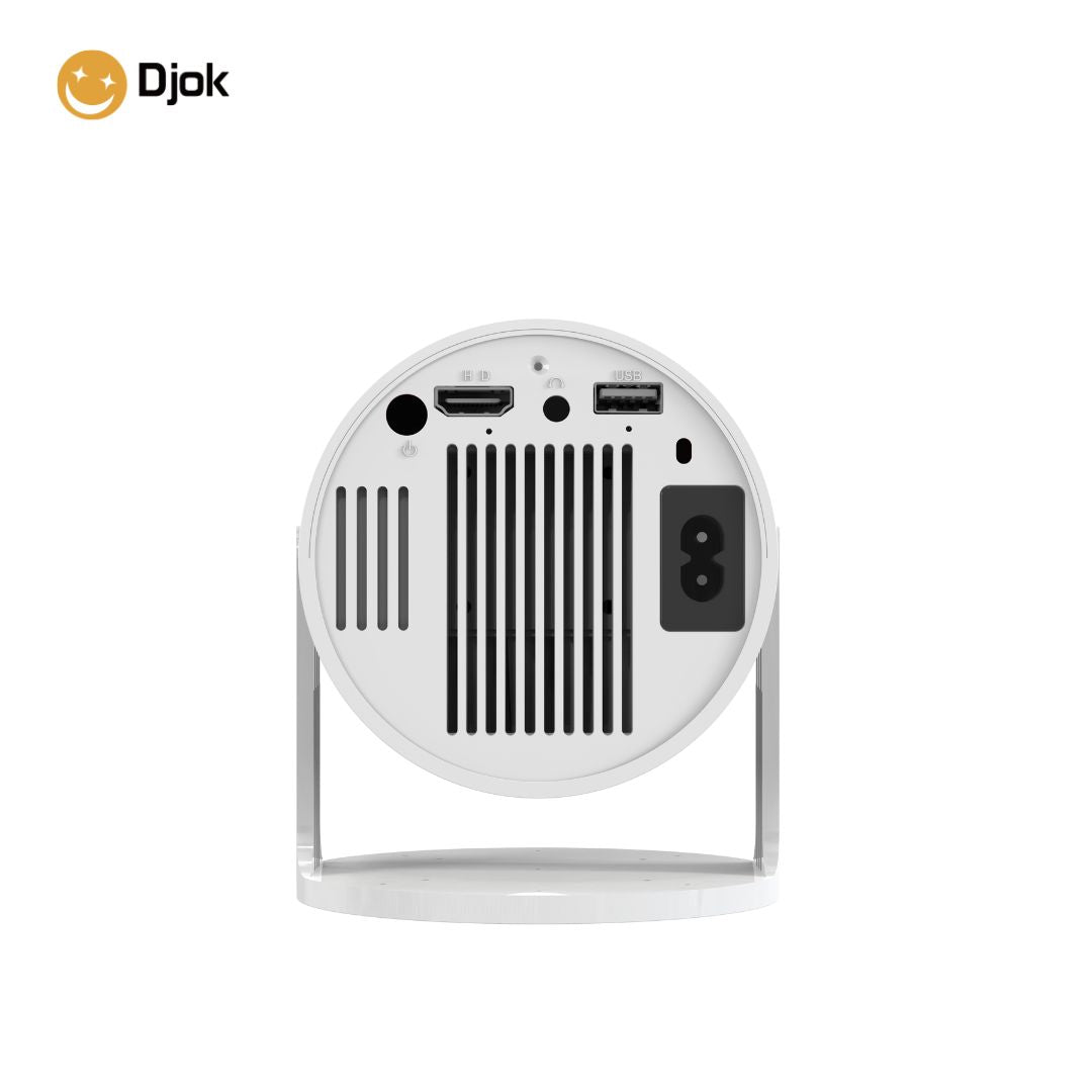 DJOK Projecteur HY300 – Android 11, 720p HD, Wi-Fi & Bluetooth, 120 ANSI, Correction Auto
