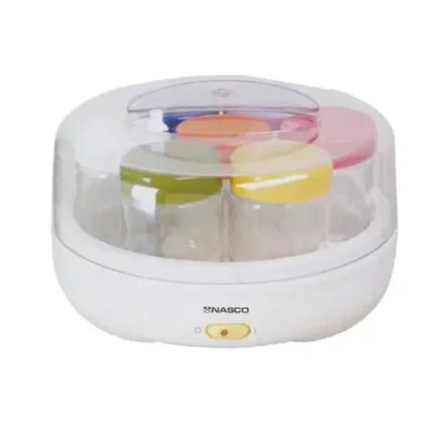 Machine à Yaourt Nasco Puissance : 15 W 7 pots en verre 200ml par pot EP2136-A