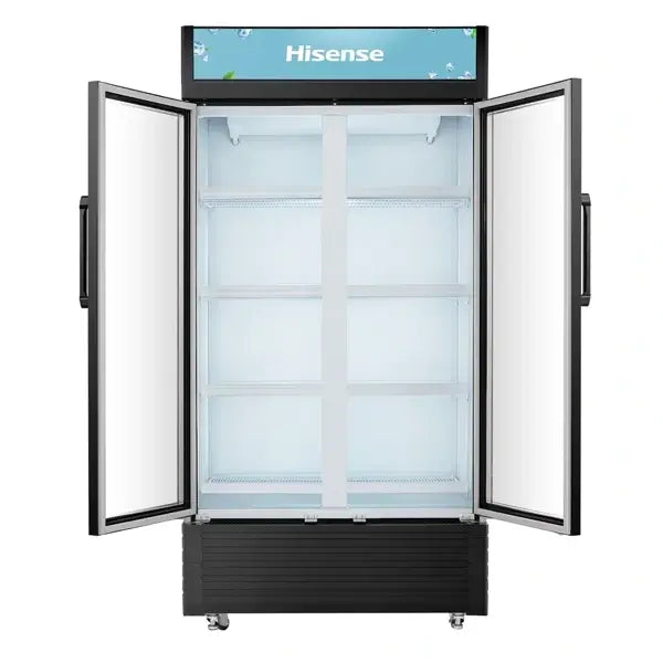 Refroidisseur vertical double portes réversibles Hisense 692 L Refroidissement par air FL-81WC — vue 2