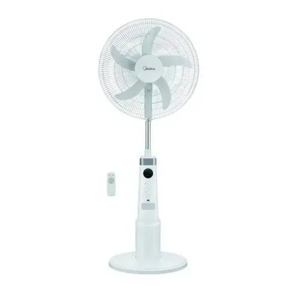 Ventilateur rechargeable à pied avec télécommande Midea 18″ 9 vitesse 30 W 5 hélices FS45-23MRD