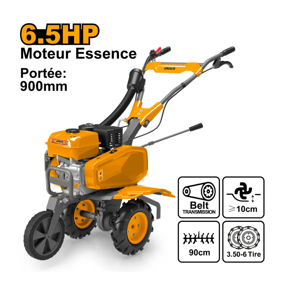 Cultivateur moteur à essence INGCO GC6102