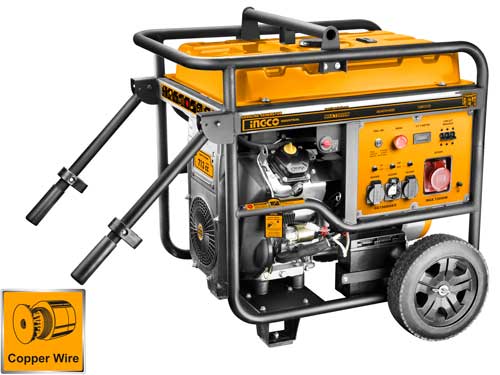 Groupe électrogène essence 12 kW - 15 kVA INGCO GE150006ES