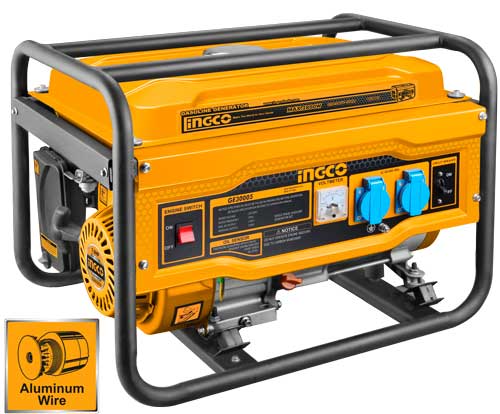 Groupe électrogène essence 2,8 kW - 4 kVA - 4 HP INGCO GE30005