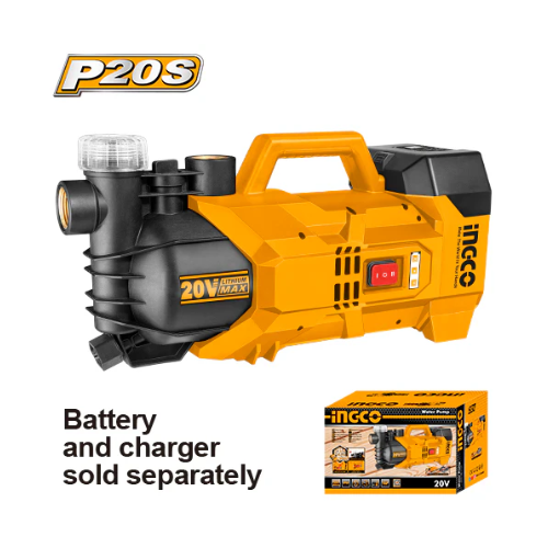 Pompe à eau sans fil 20 V-SB INGCO GWPLI201801