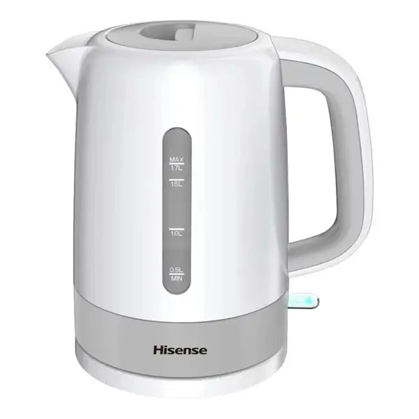 Bouilloire électrique Hisense 1.7 L Ouverture manuelle du couvercle H17KWES1