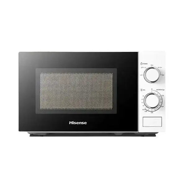 Micro Onde sans poigné Hisense 20 L 700 W 5 niveaux de puissance Bouton de commande H20MO50WEBM07