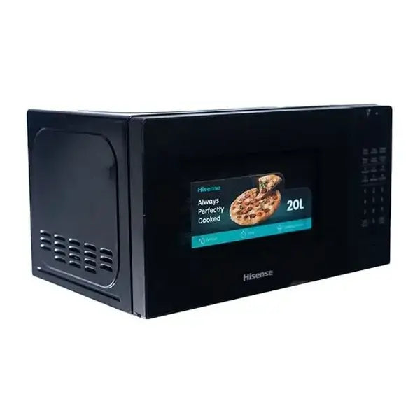 Micro Onde sans poigné Hisense 20 L 700 W 6 niveaux de puissance Écran tactile Menu de H20MOBS6 — vue 2