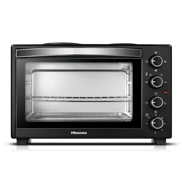 Mini four et plaque chauffante électrique avec poigné Hisense 28 L 2600 W 1 plaque de H28TOBKPKL16