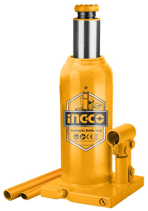 Cric bouteille hydraulique 20 t INGCO HBJ2002