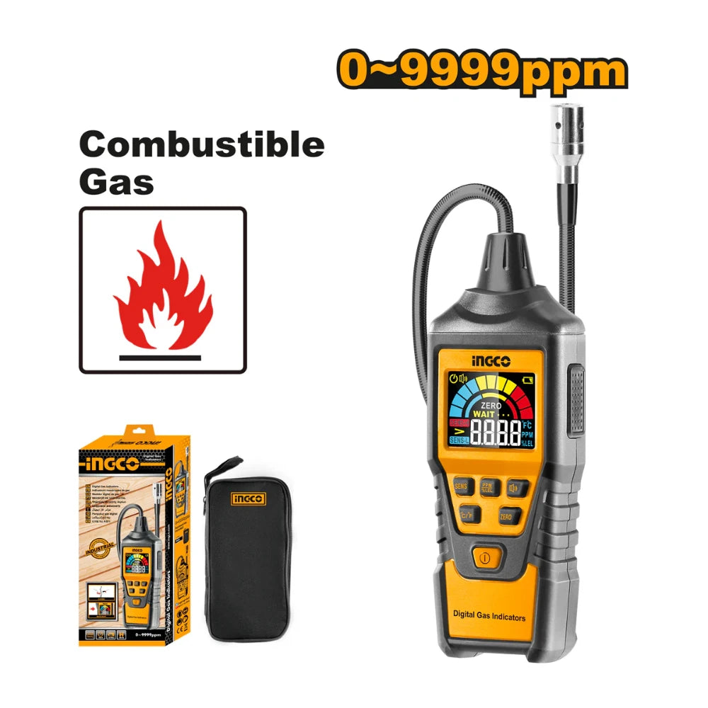 Indicateur numérique de gaz INGCO HETGA01