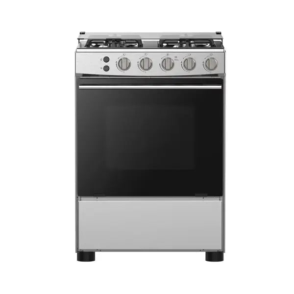 Gazinière 4 feux Hisense 25 W Électrique Four Acier inoxydable HFG60121X