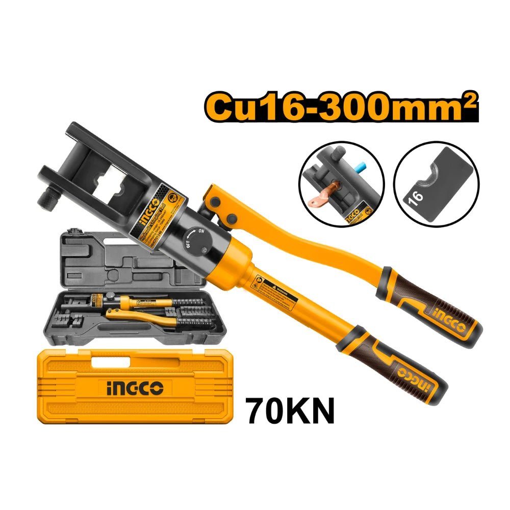 Outils de sertissage hydraulique cu INGCO HHCT01240