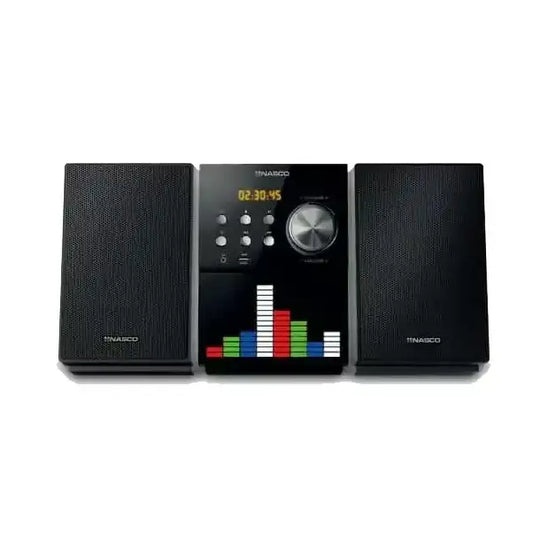 Dvd Micro Hifi Nasco/Usb/Fm Radio/Aux In/Cd Ripping/Dvd/20 W*2 Baffes HIFI_SN-S658