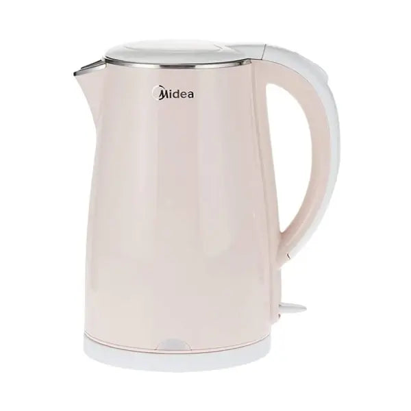 Bouilloire électrique Midea 1.7 L 2200 W Couvercle ouvert en une seule pression Rose MK-HJ1705R