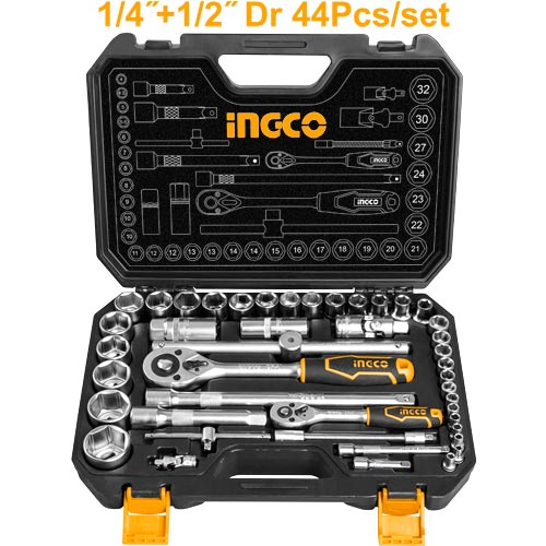 Coffret de douilles et accessoires INGCO HKTS42441