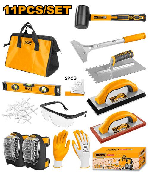 Jeu d'outils de carrelage INGCO HKTTS1108