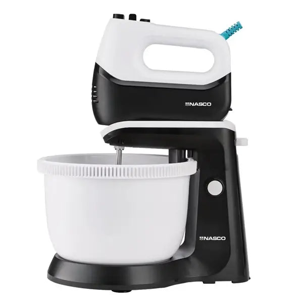 Batteur électrique avec bol de 3,4 L Nasco Puissance 300 W 6 vitesses avec fonction HMT0002-GS