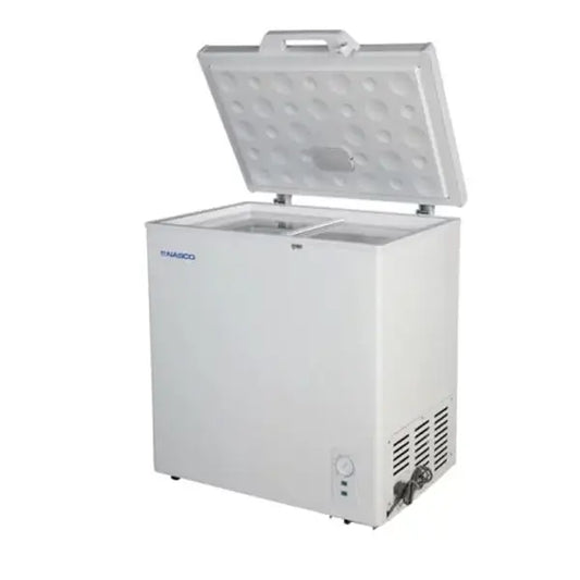 Congélateur horizontal une porte avec serrure Nasco 100 L Panier de rangement en option HNAS-150