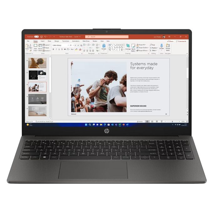 HP 250 G10 - Ordinateur portable 15.6" - Intel Celeron - 4Go / 256Go SSD - Noir