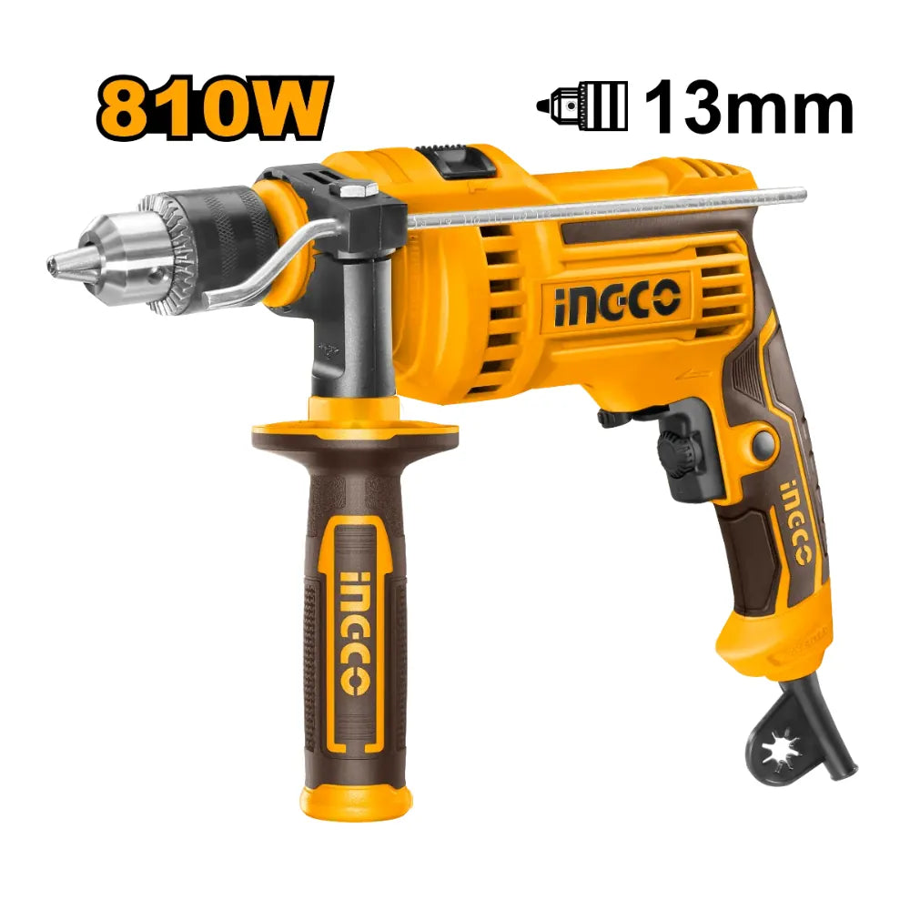 Perceuse à percussion 810 W industrial INGCO ID8108