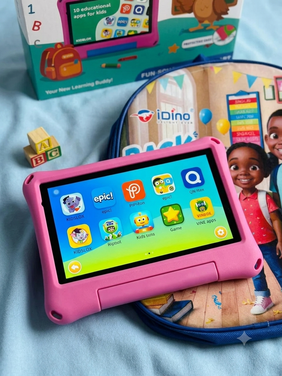Idino Notebook classMateTab – Tablette 10" Android 8Go/512Go + Sac