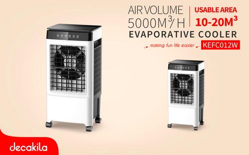 Refroidisseur d'air évaporatif 130 W / 30 L Decakila KEFC012W