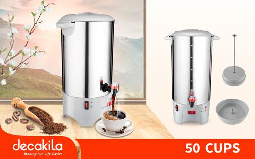 Urne à café électrique 7,4 L Decakila KEKT024M