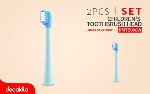 Têtes de rechange pour brosse à dents électrique Decakila KMTB008W