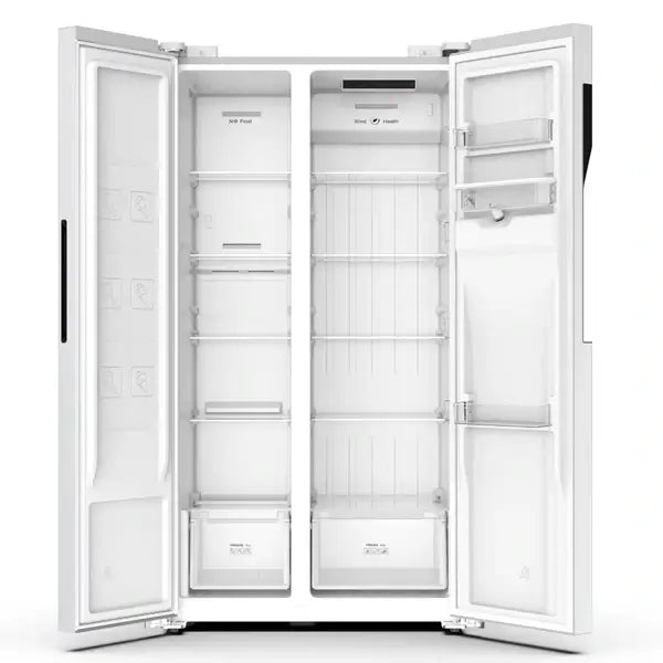 Réfrigérateur Américain double portes No Frost Nasco 460 L Distributeur d’eau 10 tiroirs KNASF2-62.2WD