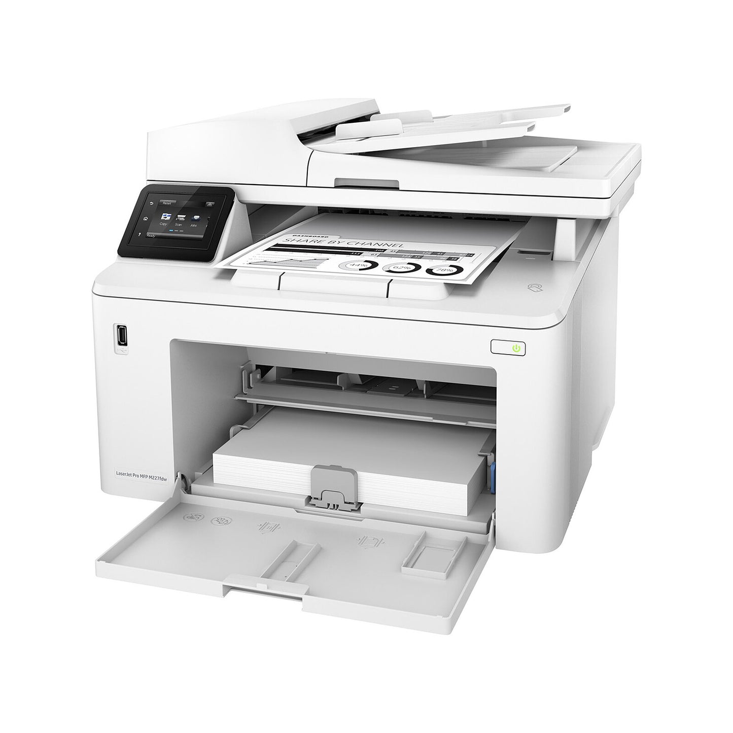 HP LaserJet Pro MFP M227fdw Imprimante multifonction laser 4-en-1 recto/verso automatique (USB 2.0/Ethernet/Wi-fi/NFC)