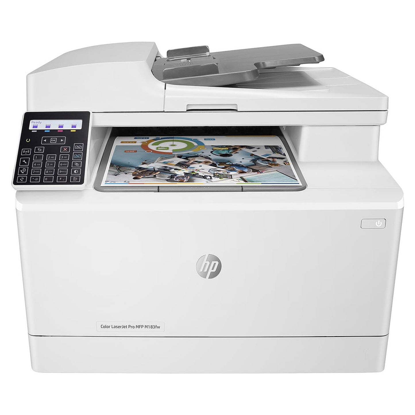 Imprimante Multifonction Laser Couleur HP LaserJet Pro M183fw (7KW56A)