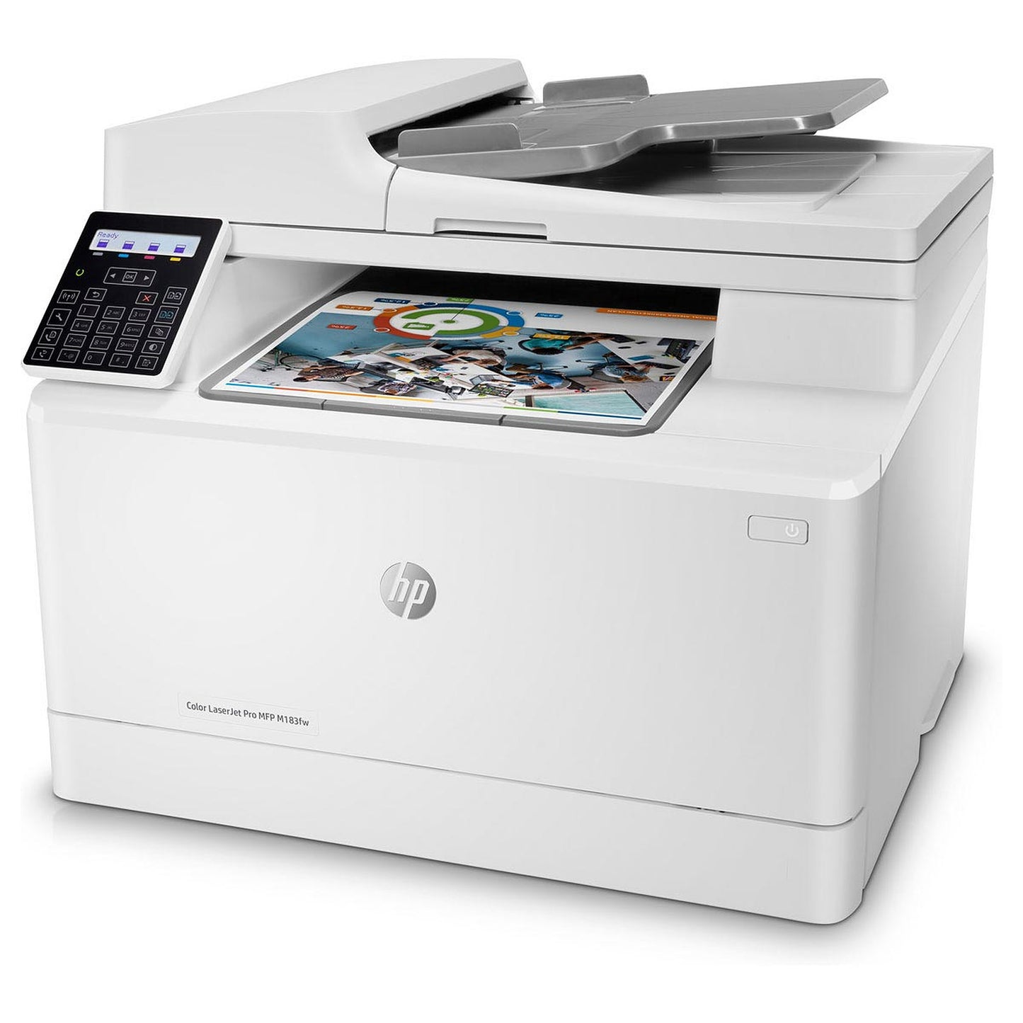 Imprimante Multifonction Laser Couleur HP LaserJet Pro M183fw (7KW56A)