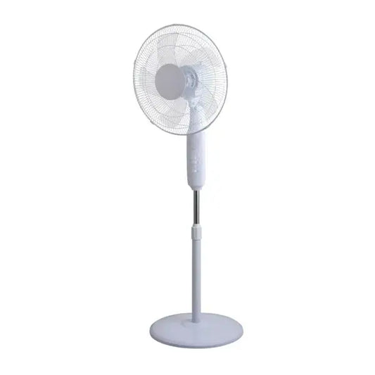 Ventilateur à pied Nasco 3 vitesses 16″ Puissance 40 W 5 hélices Contrôle manuel LF-SF1602