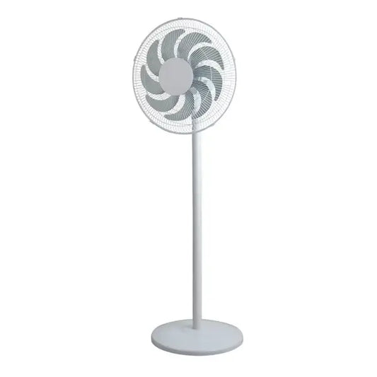 Ventilateur à pied Nasco 3 vitesses 16″ Puissance 40 W 9 hélices Contrôle manuel LF-SF1608