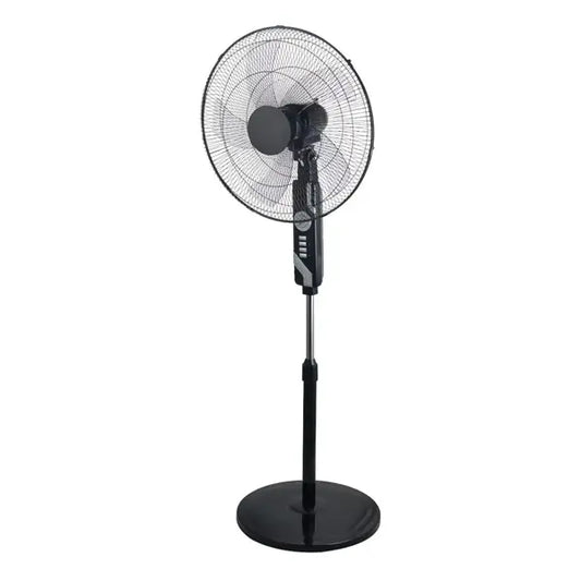 Ventilateur à pied Nasco 3 vitesses 18″ Puissance 50 W 5 hélices Contrôle manuel LF-SF18M