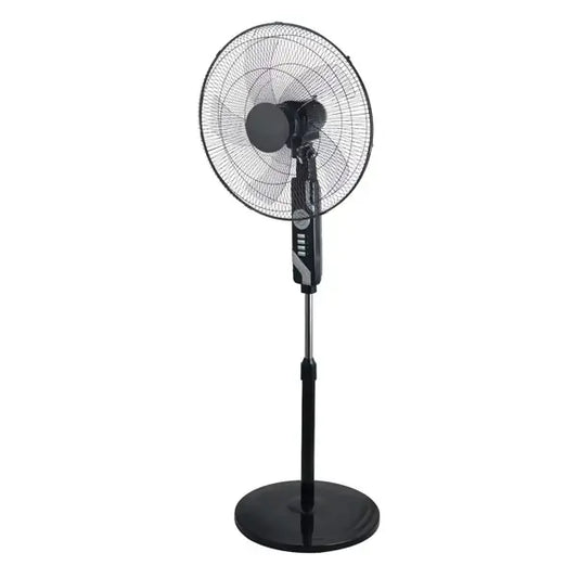Ventilateur à pied Nasco 3 vitesses 18″ Puissance 50 W 5 hélices Contrôle manuels LF-SF2002