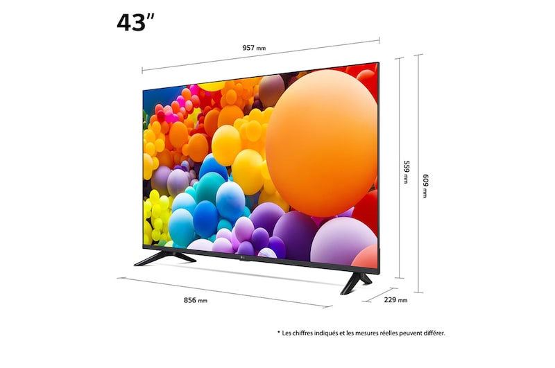 TV LG 55 pouces 4K 55UT73006LA prix Abidjan Côte d'Ivoire