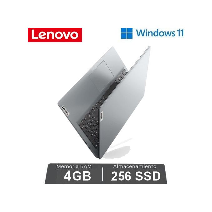 Lenovo Ideapad 1 - 15,6" - Intel N4020 - 4 Go RAM - 256 Go SSD - WINDOWS 11 - Gris - GARANTIE 6 MOIS