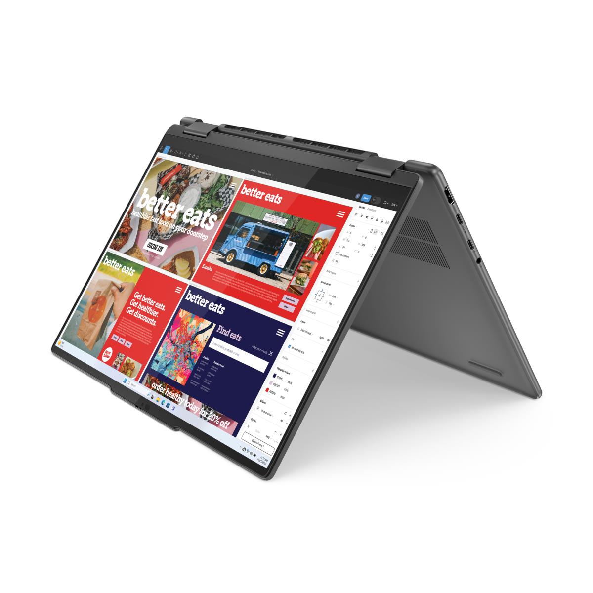 Pc Portable LENOVO YOGA ultra 7 14 X360 TACTILE i7 - 14iml9 - 16gb Ram -  1tb SSD - 14 pouces