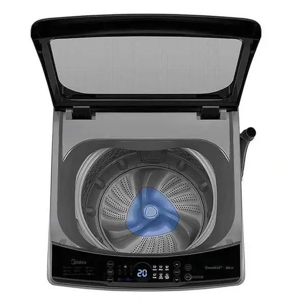 Machine à laver automatique Midea 14 kg Puissance 650 W Ouverture par le haut Essorage MA200W140/G