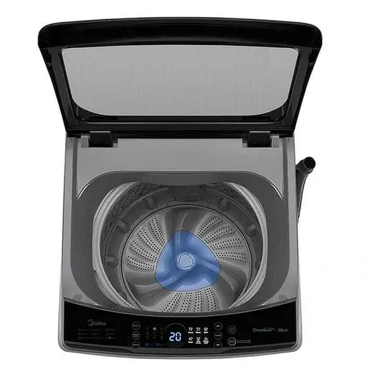 Machine à laver automatique Midea 14 kg Puissance 650 W Ouverture par le haut Essorage MA200W140/G
