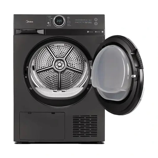 Sèche linge Inverter avec pompe à chaleur Midea 10 kg 750 W 4 programmes de séchage MD200H100BW/T
