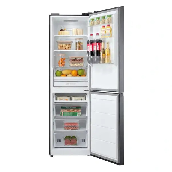 Réfrigérateur combiné double portes Nofrost Inverter Midea 273 L 3 étagers + 1 tiroirs MDRB379FGD02