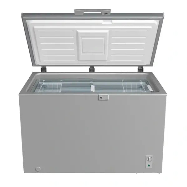 Congélateur horizontal une porte Inverter Midea 340 L 2 paniers à l’intérieur Porte MDRC479FZG43