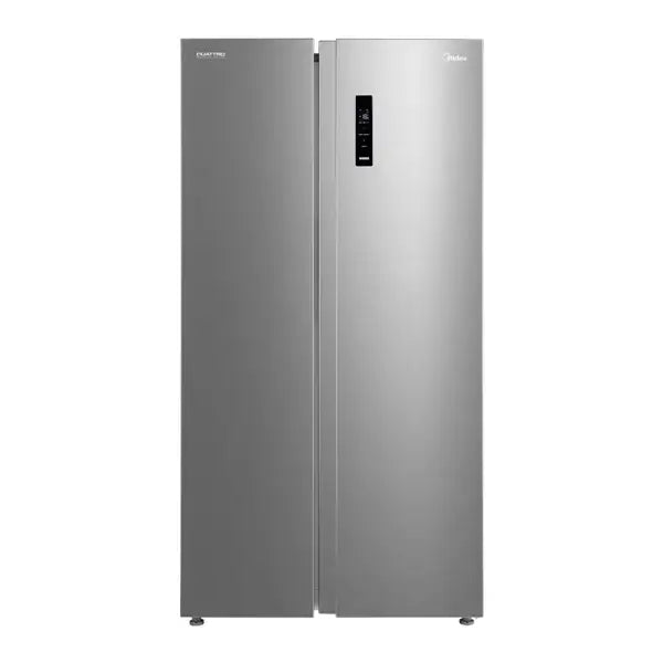 Réfrigérateur américain Inverter Quatro double portes Midea 555 L Économique MDRS710FGF50D — vue 2
