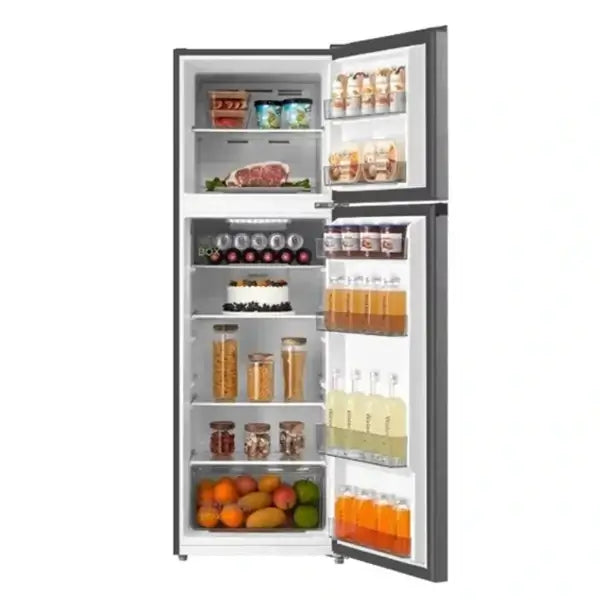 Réfrigérateur combiné double portes Midea 266 L 4 tiroirs + 1 casier au réfrigérateur 1 MDRT385MTE46