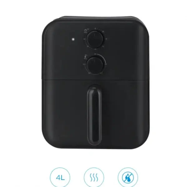 Friteuse à air Midea 4 L 1400 W Système de flux d’air chaud à 360° Cuisson sans huile MF-TN40E