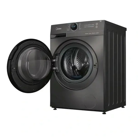 Machine à laver Inverter Midea 12 kg Ouverture frontale Essorage Rinçage Wifi connect MF200W120WB/T