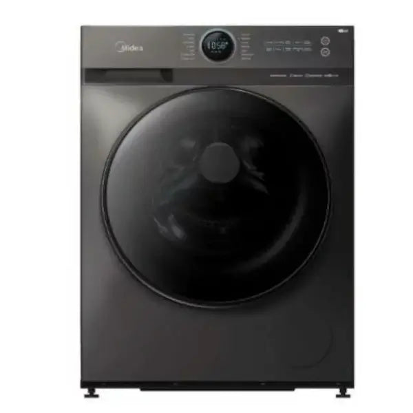 Machine à laver Inverter Midea 12 kg Ouverture frontale Essorage Rinçage Wifi connect MF200W120WB/T — vue 2